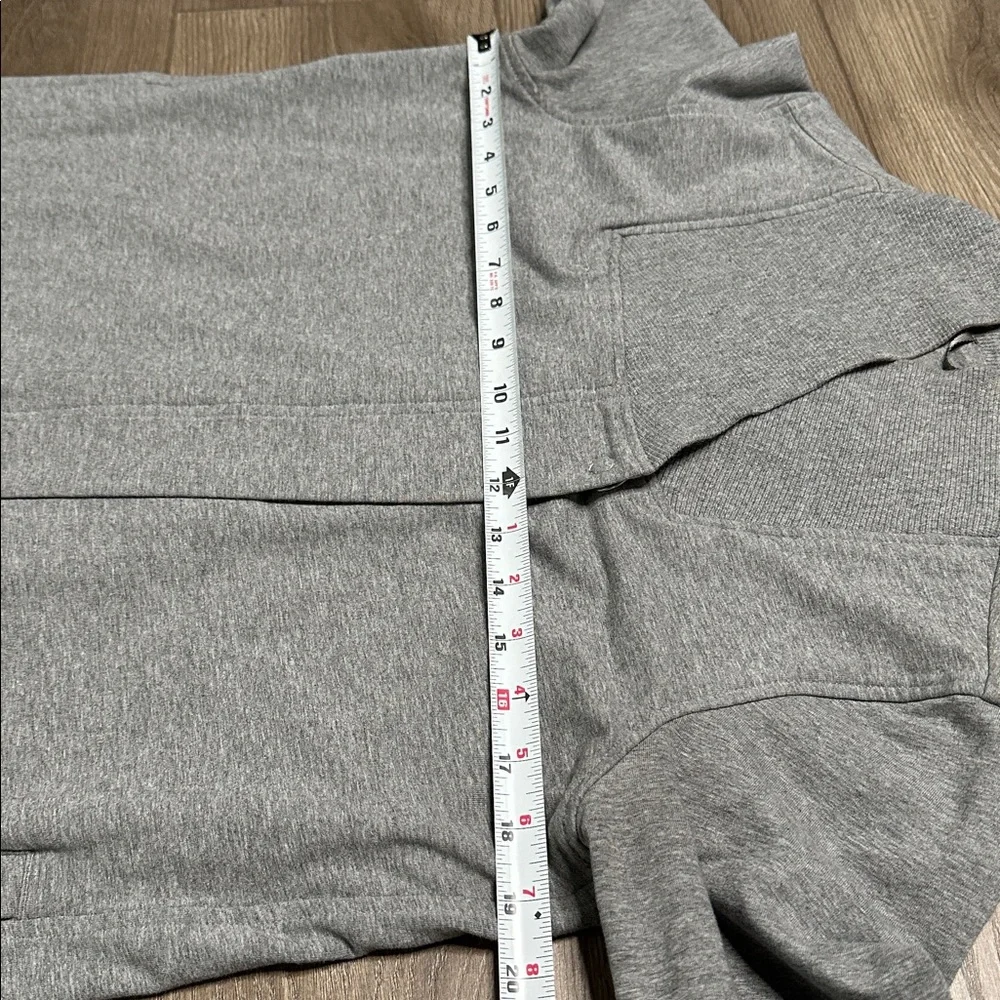 Lululemon Coast Wrap Heathered Medium Grey Jacket‎ Size 6